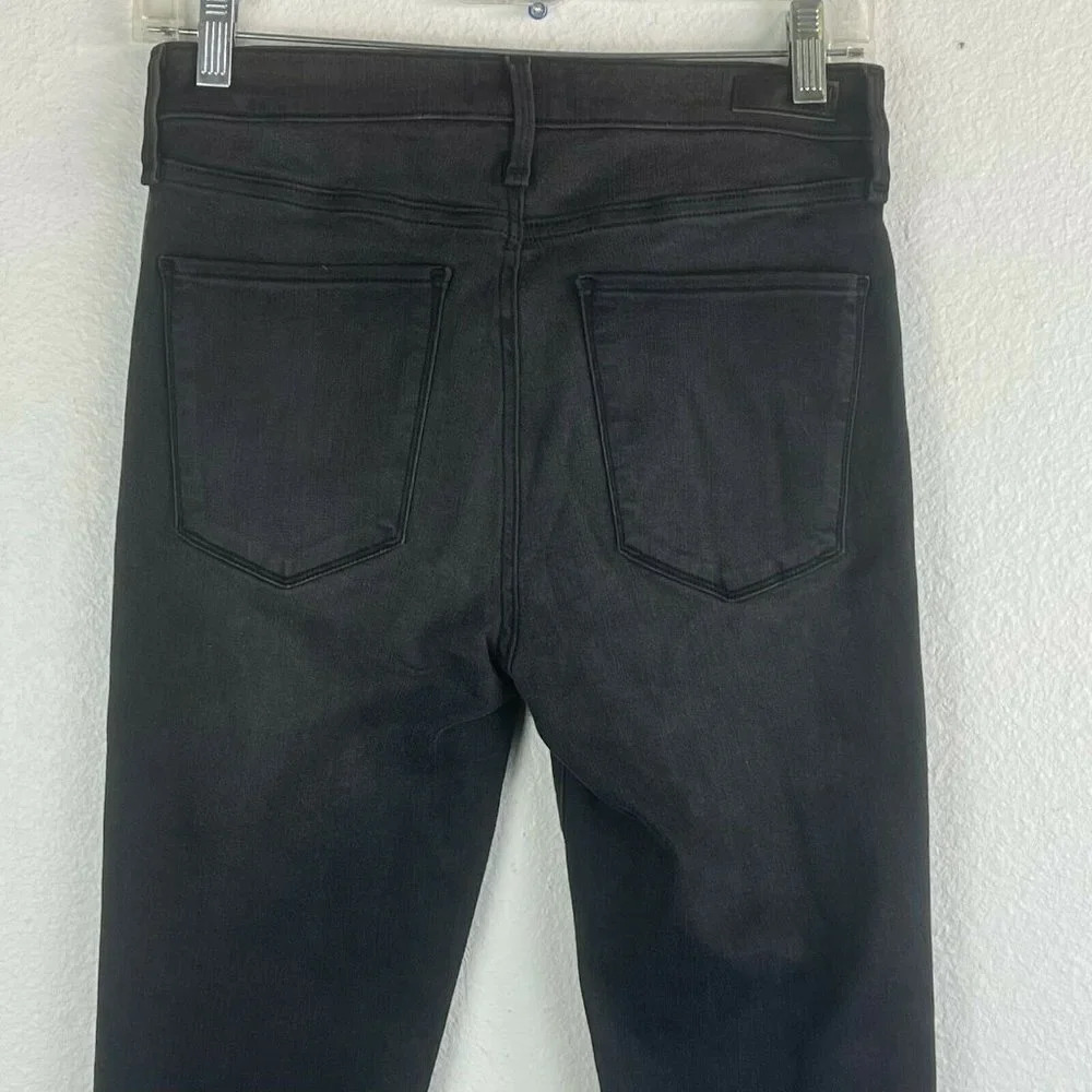 Abercrombie & Fitch Jeans Women's Sz 26/2R Simone High Rise Ankle Denim Black - Picture 6 of 10